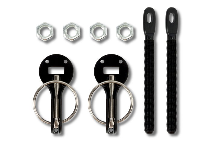 Occ Motorsport Kit Cierre Capot Negro Occ Motorsport Kit Cierre Capot Negro