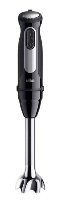 Braun MultiQuick 5 Pro Batidora de Inmersión 1000 W 0,6 L Negro y Plata Braun MultiQuick 5 Pro Batidora de Inmersión 1000 W 0,6 L Negro y Plata
