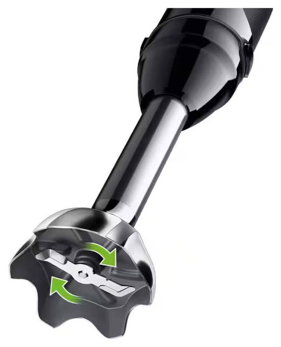 Braun Batidora de inmersión Multiquick 5 Pro 0.6 L 1000 W Negro Plata