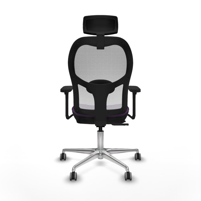 PIQUERAS Y CRESPO Silla de oficina Jorquera Morado y Blanco PIQUERAS Y CRESPO Silla de oficina Jorquera Morado y Blanco