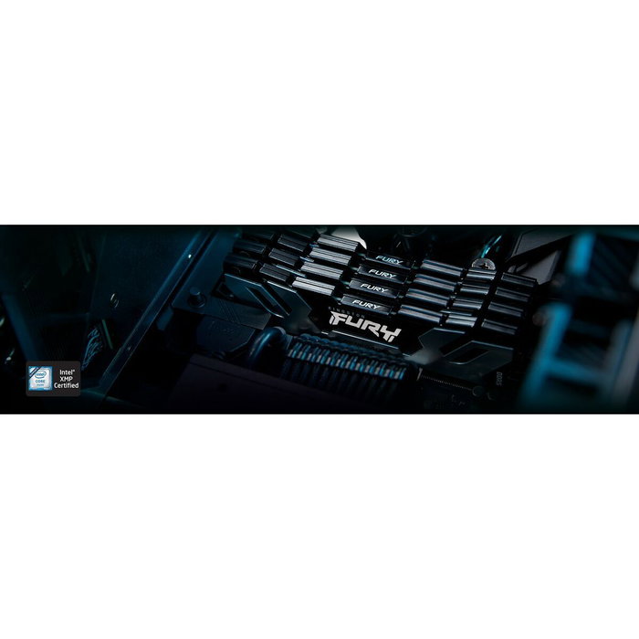 Kingston FURY Renegade 96GB 6400MT/s DDR5 CL32 DIMM Kit de 2 Silver Kingston FURY Renegade 96GB 6400MT/s DDR5 CL32 DIMM Kit de 2 Silver