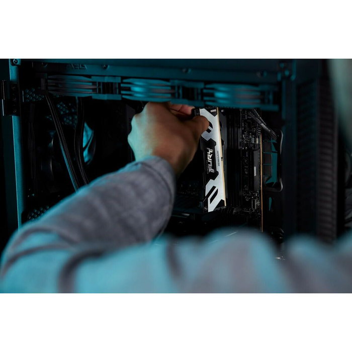 Kingston FURY Renegade 96GB 6400MT/s DDR5 CL32 DIMM Kit de 2 Silver Kingston FURY Renegade 96GB 6400MT/s DDR5 CL32 DIMM Kit de 2 Silver