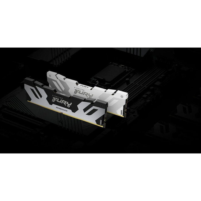 Kingston FURY Renegade 96GB 6400MT/s DDR5 CL32 DIMM Kit de 2 Silver Kingston FURY Renegade 96GB 6400MT/s DDR5 CL32 DIMM Kit de 2 Silver