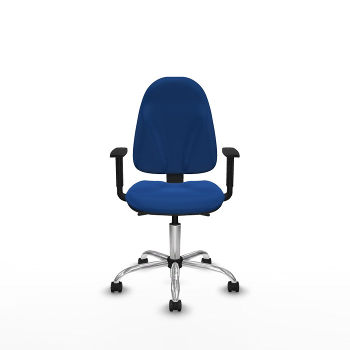 PIQUERAS Y CRESPO Silla de oficina Algarra Azul con mecanismo Asincro PIQUERAS Y CRESPO Silla de oficina Algarra Azul con mecanismo Asincro