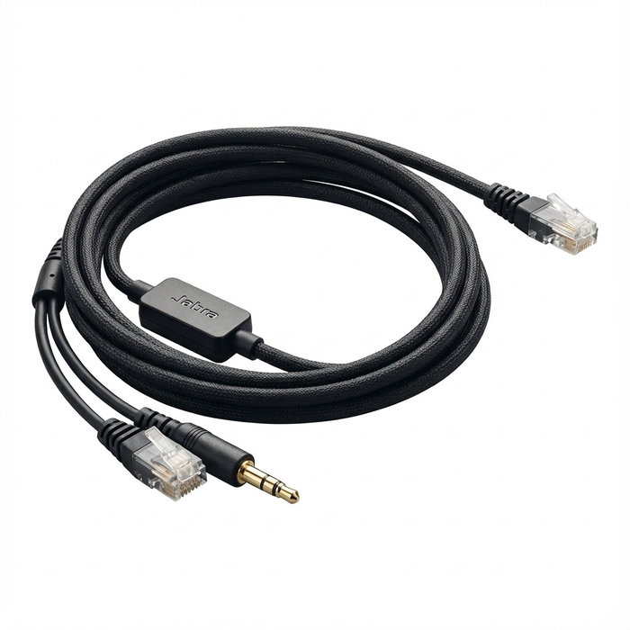Jabra Cable Adaptador DHSG compatible con 14201-10 Jabra Cable Adaptador DHSG compatible con 14201-10