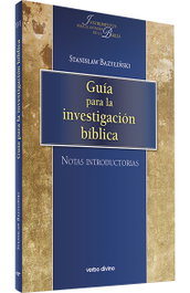 Guia investigacion biblica, Stanislaw Bazylinski - VERBO DIVINO