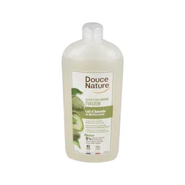 Douce Nature Champú-Gel de Ducha Almendra 1L, Suave y Calmante, Sin Sulfatos