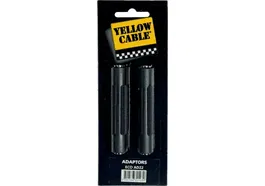 Yellowcab Adaptador De 1/4" Stereo Hembra A 1 Salida De 1/4" Stereo Hembra (Pack 2 Un.)