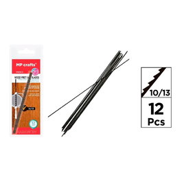MP Hoja de sierra para marquetería plana 10/13, set de 12 uds
