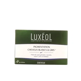Luxeol Pigmentation Cheveux Blancs & Gris, 30 tabletas