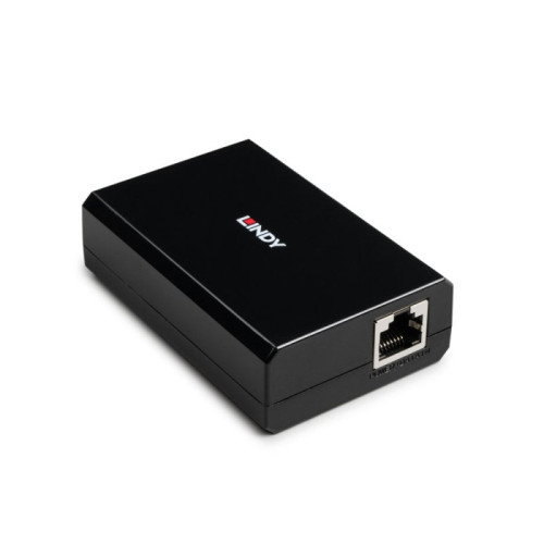 Lindy 73474 Divisor de Red PoE a USB Tipo C Negro