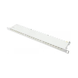GoodConnections Patchpanel 19" Cat. 6A 24-P 0,5U Gris