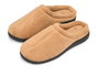 GIFTDECOR Zapatillas de estar por casa hombre Marrón, Tallas 41-44