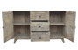 DKD Home Decor Comoda Indio Khem Carving 40x81x118 cm Tallado Mango
