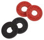 Arandelas de Goma Fender 2 Rojo/2 Negro