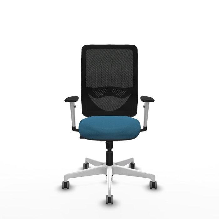 PIQUERAS Y CRESPO Silla de oficina Zulema con mecanismo Sincro, Verde petróleo y Negro PIQUERAS Y CRESPO Silla de oficina Zulema con mecanismo Sincro, Verde petróleo y Negro