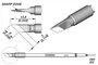 JBC TOOLS Punta de soldadura tipo cuchillo 6mm C245940