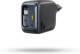 Baseus Enercore CJ11 Fast Charger 45W USB-C Retractable Cable Cosmic Black
