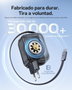 Baseus Enercore CJ11 Fast Charger 45W USB-C Retractable Cable Cosmic Black