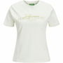 Camiseta de Manga Corta Mujer Jack & Jones Jxamy Reg Beige