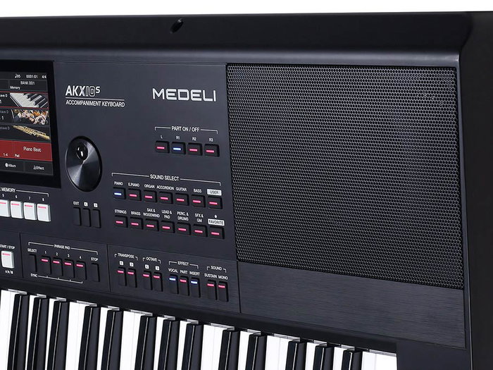 Medeli AKX10S Teclado 61 Teclas Sensibles al Tacto