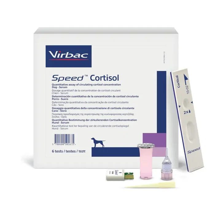 Virbac Speed Cortisol 6 Test Vet Virbac Speed Cortisol 6 Test Vet