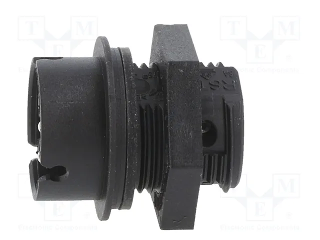 WIELAND Conector Industrial RST Macho de 3 Pines Negro WIELAND Conector Industrial RST Macho de 3 Pines Negro
