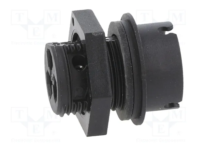 WIELAND Conector Industrial RST Macho de 3 Pines Negro WIELAND Conector Industrial RST Macho de 3 Pines Negro