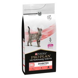 Purina Pro Plan Vet Feline DM Diabetes Management - Alimento Seco para Gatos con Diabetes - 1.5 kg