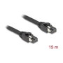 DeLOCK Cable de red RJ45 Cat.8.1 S/FTP 15 m Negro