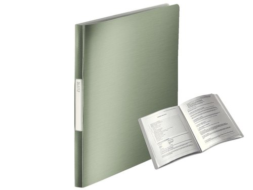 Leitz Style Escaparate Carpeta de Fundas DIN A4, 40 Fundas, Verde Celadón Leitz Style Escaparate Carpeta de Fundas DIN A4, 40 Fundas, Verde Celadón