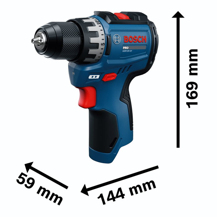Bosch GSR12V-31 Atornillador Taladro Inalámbrico