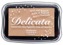 Tsukineko Almohadilla de tinta DELICATA color champán metálica brillante 95x65mm