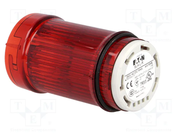 EATON ELECTRIC SL4-L-R Señalizador Luminoso Rojo 0÷250VDC