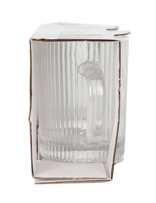 La Mediterranea Set 2 Mugs 150ml de Cerámica, 6.2 cm Ancho, 8 cm Alto, 8.5 cm Largo (24 Cajas)