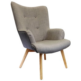 Home Deco Factory Butaca Helsinki Gris