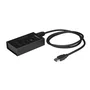 StarTech.com Hub USB 3.0 4 Puertos (3x USB-A + 1x USB-C) 5Gbps Autoalimentado con Carga Rápida 2.4A - Diseño en Metal para Montaje en Pared o Escritorio - Referencia HB30A3A1CST