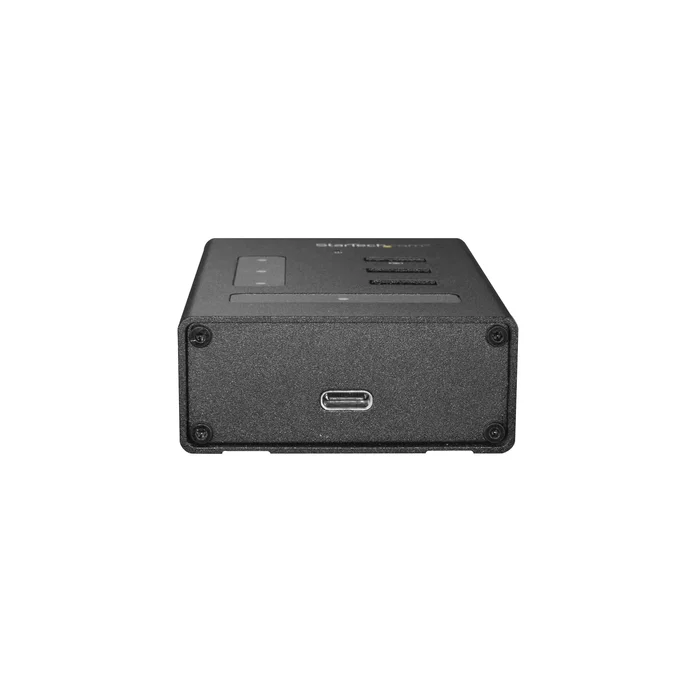 StarTech.com Hub USB 3.0 4 Puertos (3x USB-A + 1x USB-C) 5Gbps Autoalimentado con Carga Rápida 2.4A - Diseño en Metal para Montaje en Pared o Escritorio - Referencia HB30A3A1CST