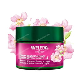 WELEDA Crema De Noche Alisante Rosa Mosqueta Y Te Blanco 40Ml