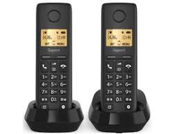 Gigaset Basic 100 DUO Negro