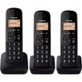 Panasonic KX-TGB613SPB Pack Trio Negro