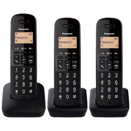 Panasonic KX-TGB613SPB Pack Trio Negro