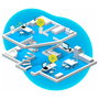 AVM FRITZ!Powerline 1260E WLAN Set Blanco