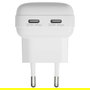 dbramante 1928 CH25EUWH7129 Cargador de Pared USB-C GaN Carga Rápida 25W Blanco