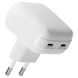 dbramante 1928 CH25EUWH7129 Cargador de Pared USB-C GaN Carga Rápida 25W Blanco