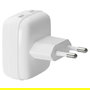 dbramante 1928 CH25EUWH7129 Cargador de Pared USB-C GaN Carga Rápida 25W Blanco