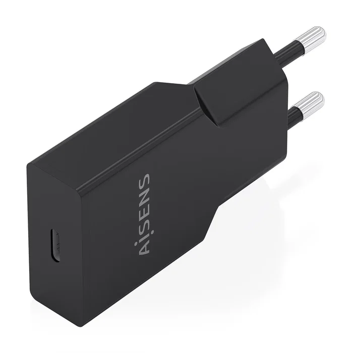 AISENS Cargador GaN Ultra Delgado 30W 1xUSB-C Negro A110-1004 AISENS Cargador GaN Ultra Delgado 30W 1xUSB-C Negro A110-1004