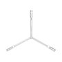 Workpro Llave tubo y Hexagonal 10 x 12 x 14 mm Acero 40cr Cromada Anticorrosión