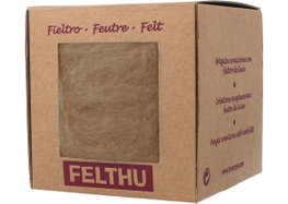 Felthu Fieltro de lana beige 100gr.
