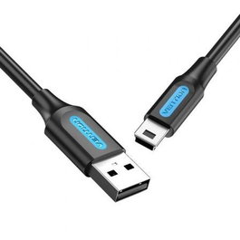 Vention Cable USB 2.0 COMGB USB Macho a Mini USB Macho 1.5m Negro